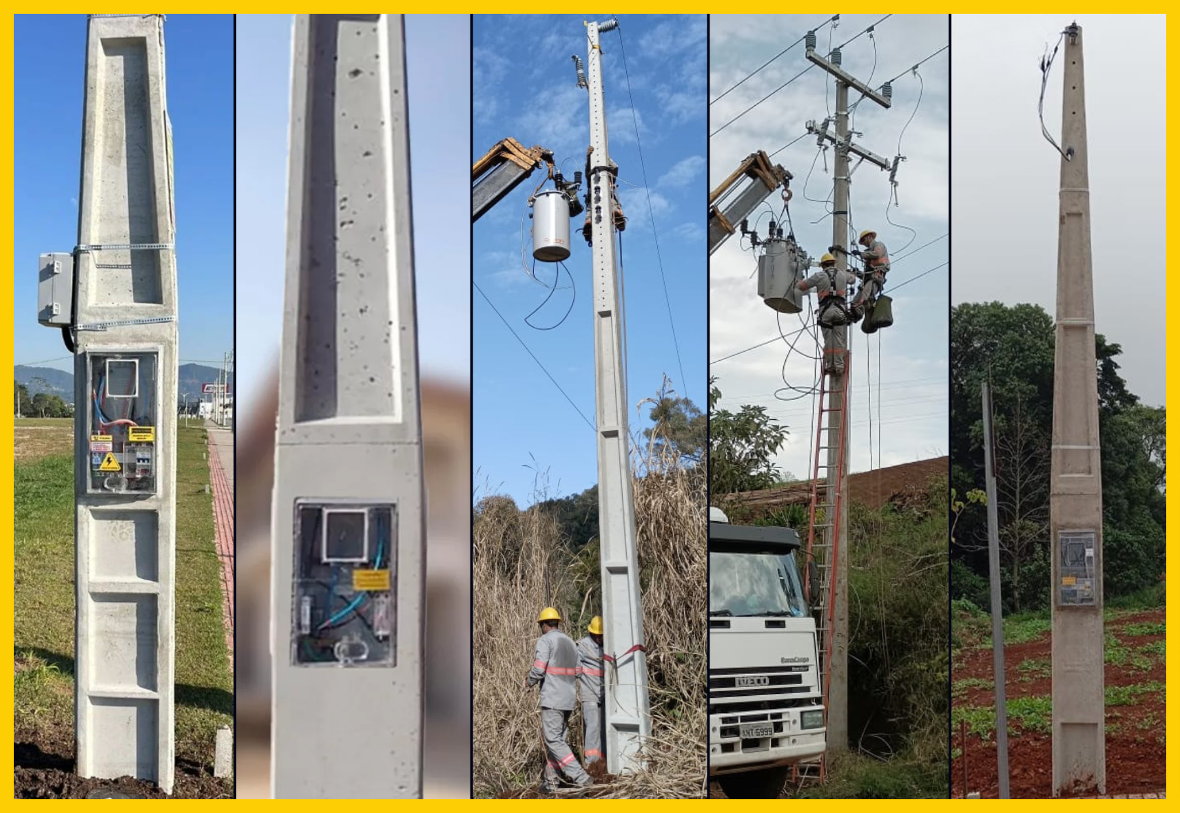 Poste SC Homologado CELESC