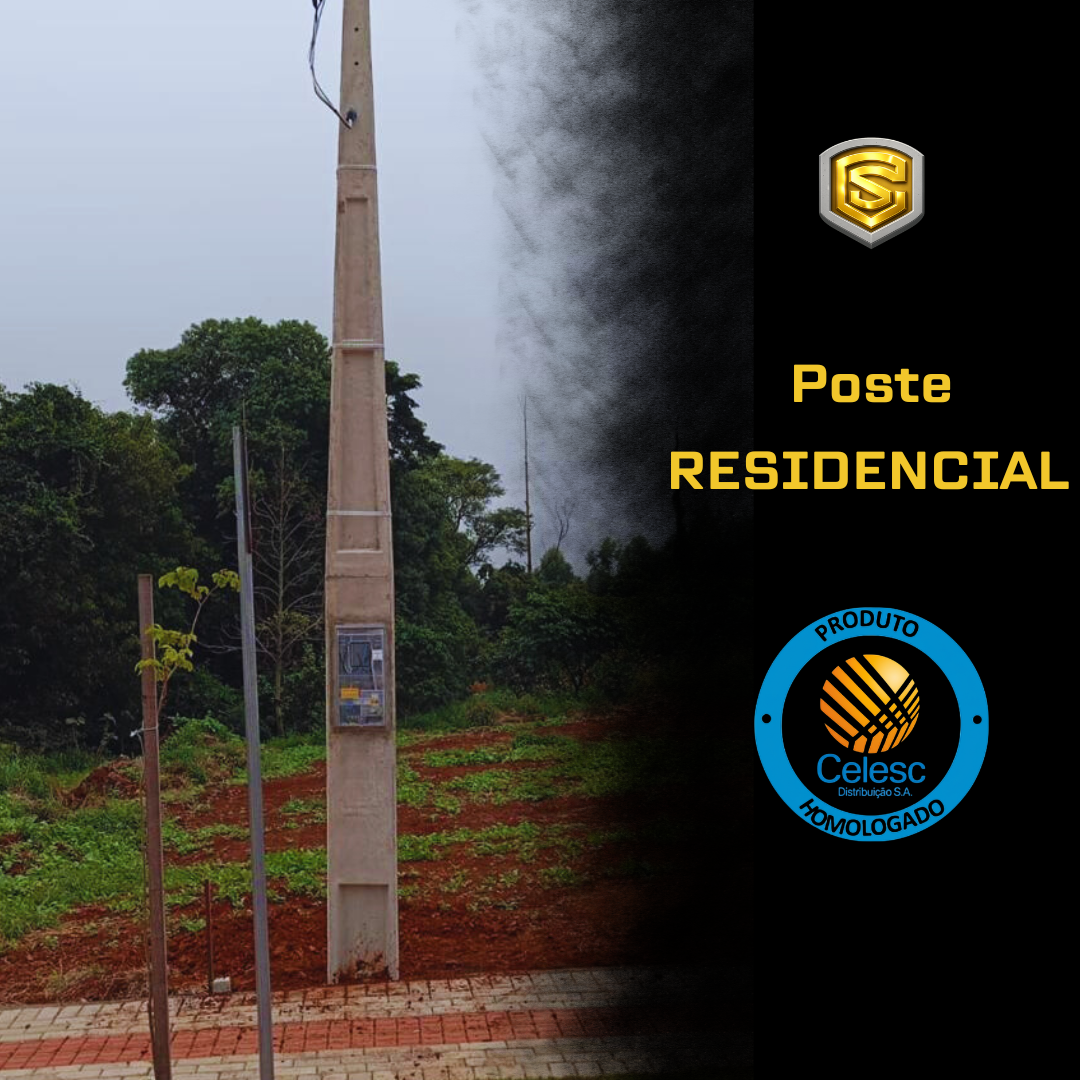 Fabricação de Postes